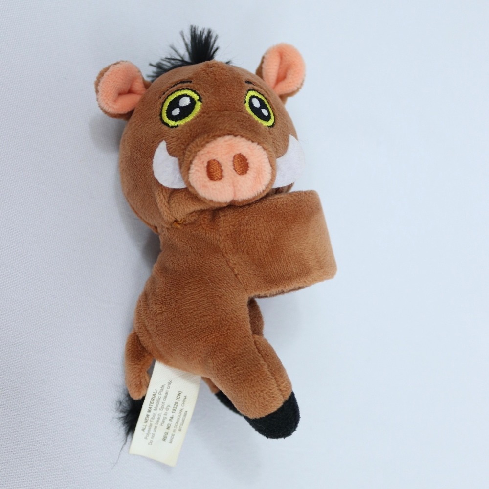 Disney Cutie Cuff Series‎ 3 Pumbaa The Lion King Slap Plush Bracelet Bullsitoy